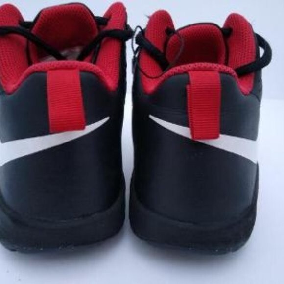 Youth Boys Nike Black/Red Dual Fusion Lightweight Basketball Sneakers Sz 4Y - Picture 3 of 7